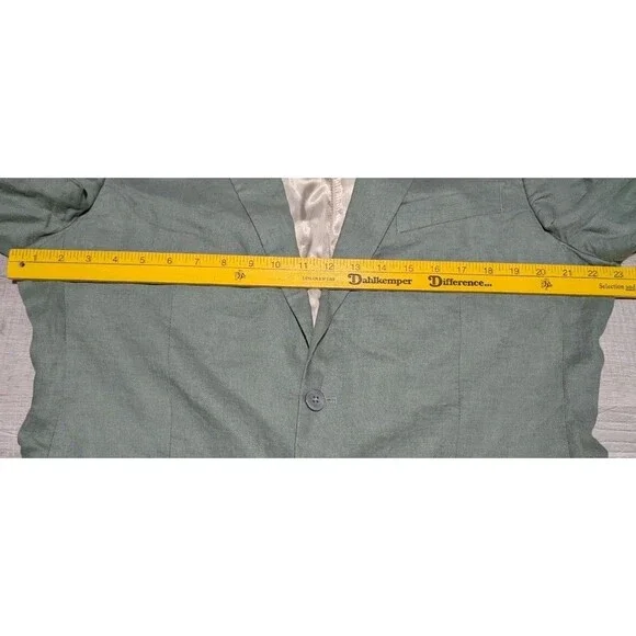 Ralph Lauren Men's 42L Sport Coat Jacket UltraFlex 100% Linen Sage Green
